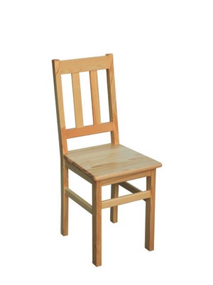 Krzesło sosnowe twarde BRK-168