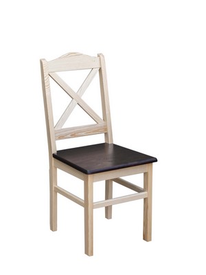 Krzesło sosnowe twarde BRK-202