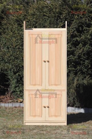 Regał z drewna bukowego klasyczny Max-Bieliźniarka-D