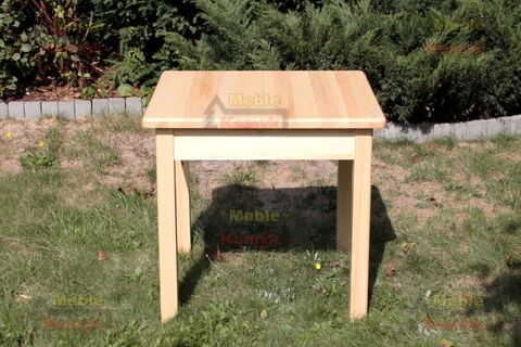 stol klasyczny nierozkladany kwadratowy