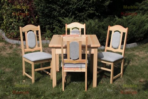 stol klasyczny nierozkladany kwadratowy