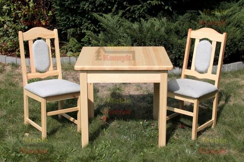 stol klasyczny nierozkladany kwadratowy